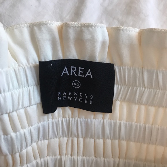 SOLD. NWOT AREA NYC Ruffle Bodycon Dress - Picture 6 of 7